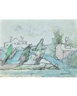 Mino Miccari - Landscape - Contemporary Art