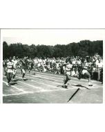 Olympic Women 100 Meter - American Vintage Photograph