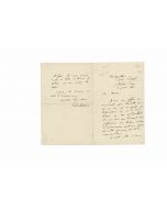 Autograph Letter by Paul Sabatier