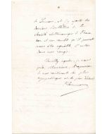 Autograph Letter by Camille Flammarion