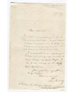 Autograph Letter by Leon Gambetta - Original Manuscripts
