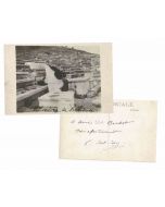 Photographic Portrait and Autograph of Camille Saint-Saëns - Original Photographs