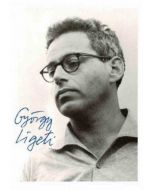 Photographic Portrait and Autograph of György Ligeti - Original Photographs
