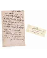 Authograph Letter of Arkadi Polunin