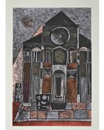 Franco Gentilini - The Cathedral - Modern Artwork