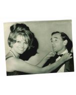 Claudia Cardinale and Charles Aznavour