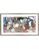 Kunichika Toyohara - Kabuki Scene - Old Masters' Art