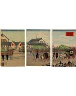 Ginko Adachi - Picture of the Opening of the Temporary Diet Building - Modern Artwork
