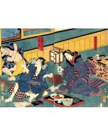 Utagawa Kunisada - Romantic Drama - Modern Artwork