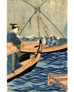 Utagawa Kunisada - Fishing Boats - Modern Artwork