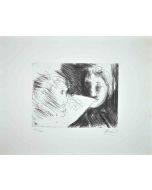Giacomo Manzù - Double Portrait - Modern Artwork