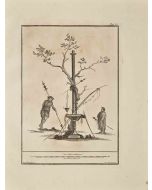 Ancient Roman Tree, Antiquities of Hercolaneum - Giovanni Morghen - Old Master's Artwork
