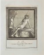 Man and Child, Antiquities of Hercolaneum - Giovanni Morghen - Old Master Artwork
