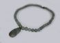 Green Jade Necklace with a Jade Pendant