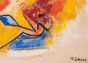 Red Flame by Giorgio Lo Fermo - Contemporary Artwork 