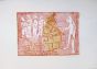 Figure by Mino Maccari - Modern Artwork