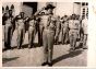 Mohammad Reza Shah, King of Iran Saluting
