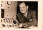 Portrait of Dr. T. Keith Glennan in Technology laboratory