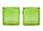 Set of Vintage Green Glasses - SOLD