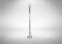 Vintage Chromed Floor Lamp 