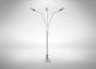 Vintage Chromed Floor Lamp