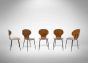 Carlo Ratti - Set of 5 Vintage Chairs “Lulli" - Design Furniture 