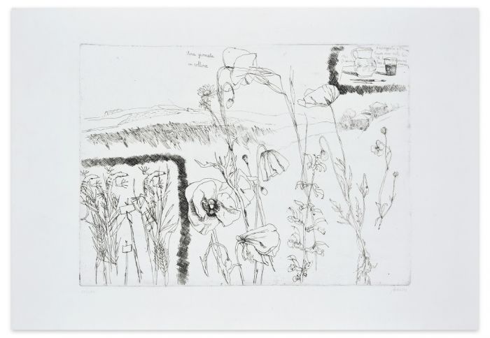 Una giornata in collina by Renzo Biason - Contemporary artwork