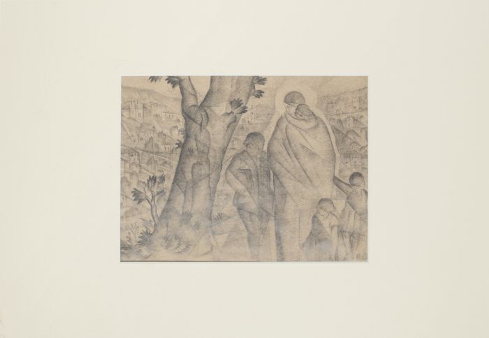 Goers in the City by Anonymous - Modern Artwork 