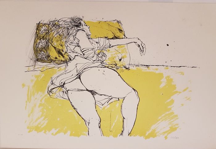 Nudo femminile by Sergio Barletta - Modern Art