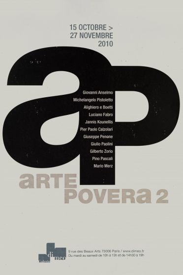 Arte Povera 2 - Galerie Di Meo  - Contemporary Artwork