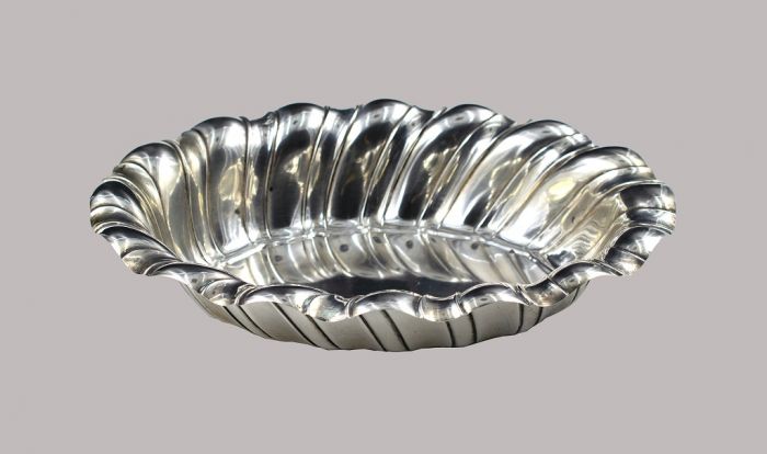 Oval Silver Centerpiece by Anonymous - Decorative Objects