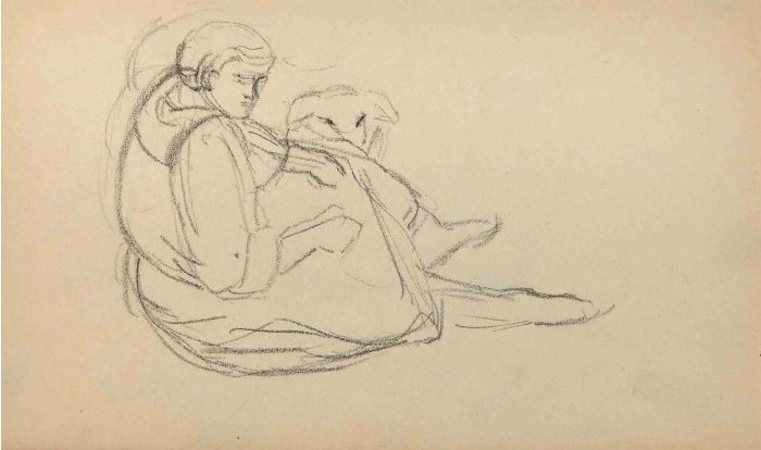 The Boy With Dog