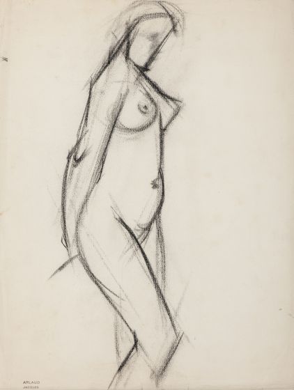 Nude by Jacques Arland - Modern Artwork