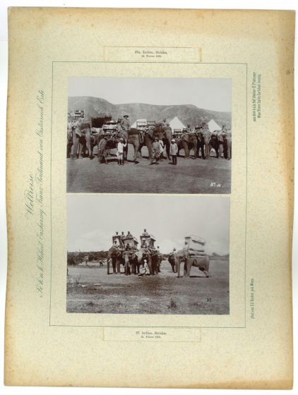 Indien - Siriska - 24 Feber 1893  by prince Franz Ferdinand von Osterreich Este - Artwork