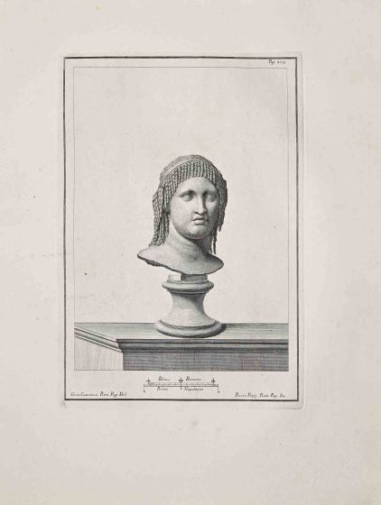 Ancient Roman Bust,