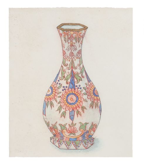Porcelain Vase by Anonymous- Artwork 
