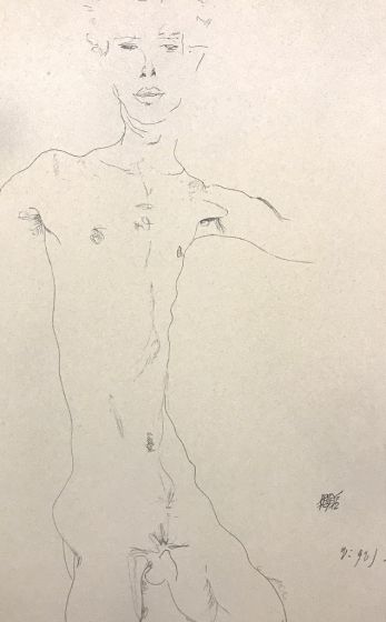 Standing Male Nude