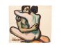 "Couple" by Anonymous Artist - Modern Artwork