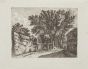 "The Forest" is an original drawing in etching, realized by Jean Philippe Serrazin (1736-1793).