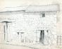 André Roland Brudieux - Stables on Larron Mountain - Modern Artwork