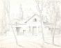 Countryside maison, Drawing, Modern