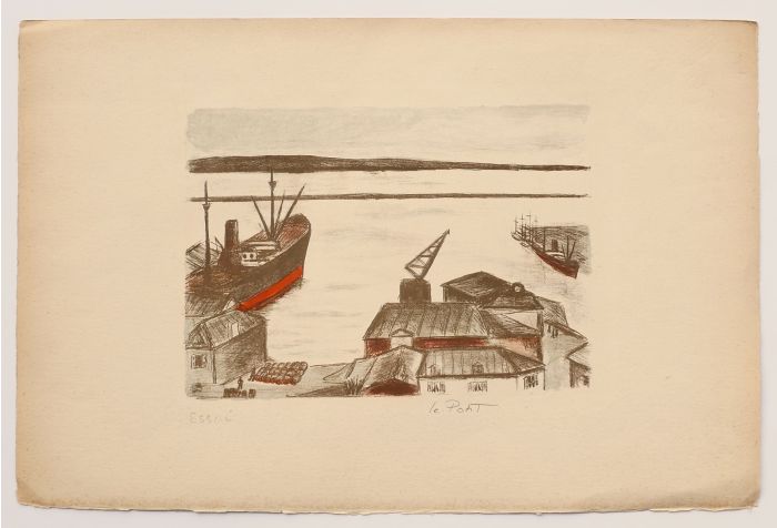 Port by Pierre Frachon-Forcade - Modern Artwork