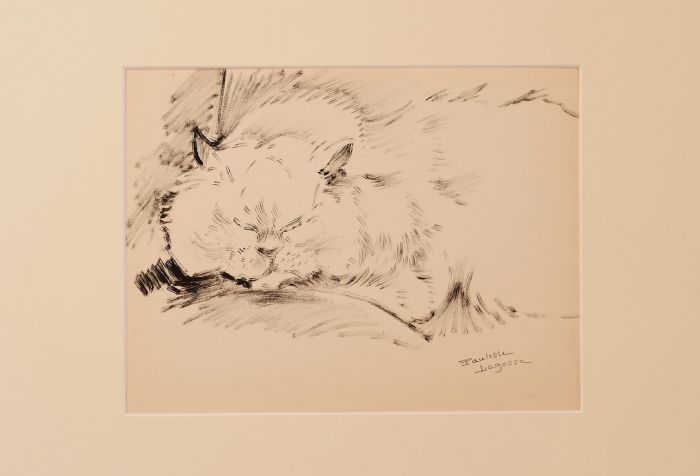 The Cat by Marie Paulette Larosso - Contemporary Artwork