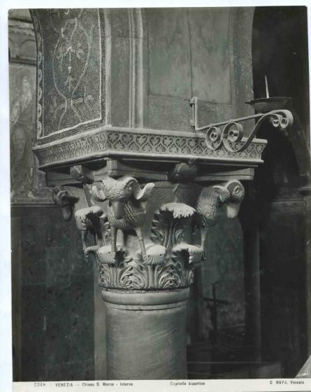 Vintage Photo Detail of St Mark's Cathedral - Venice