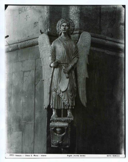 Vintage Photo Detail of St Mark's Cathedral - Venice
