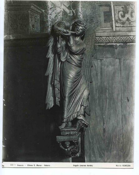 Vintage Photo Detail of St Mark's Cathedral - Venice