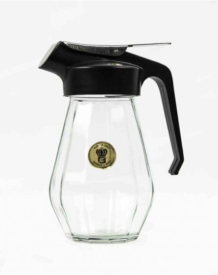 Vintage Glass Milk Jug