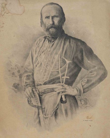 Portrait of Giuseppe Garibaldi