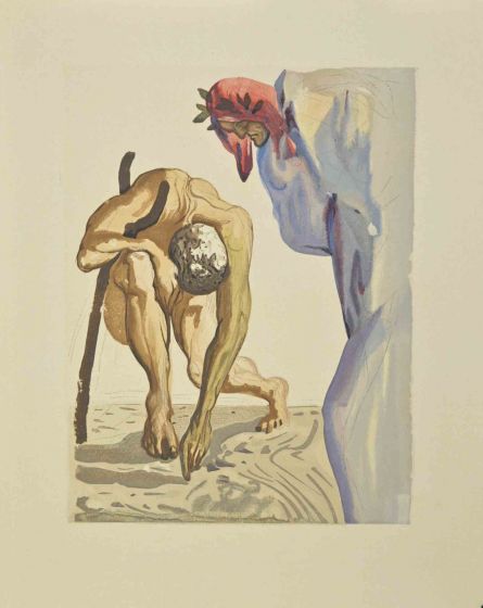 Salvador Dali - Princes of the Blossoming Valley - Old Masters Art