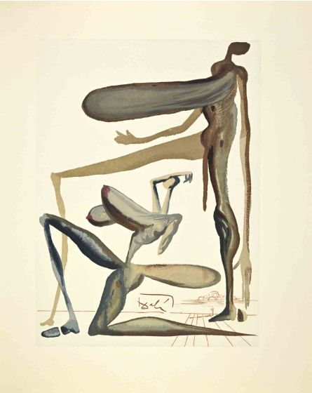 Salvador Dali - The Lavishness - Contemporary Artwork 